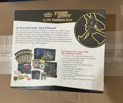 Pokemon TCG Sword & Shield Crown Zenith Elite Trainer Box Factory Sealed New - Image 2