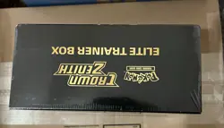 Pokemon TCG Sword & Shield Crown Zenith Elite Trainer Box Factory Sealed New - Image 3