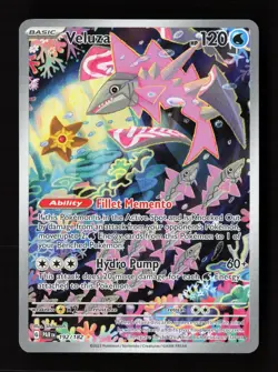 Veluza 192/182 Illustration Rare Paradox Rift Pokemon Near Mint - Image 1