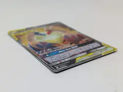 2019 POKEMON SUN & MOON TEAM UP #170 FULL ART/LATIAS & LATIOS GX RAW - Image 5