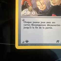 Here Comes Team Rocket! Team Rocket 15/82 1st Edition Holo French Extremely Rare - Image 2