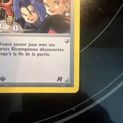 Here Comes Team Rocket! Team Rocket 15/82 1st Edition Holo French Extremely Rare - Image 3