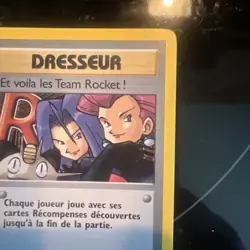 Here Comes Team Rocket! Team Rocket 15/82 1st Edition Holo French Extremely Rare - Image 4