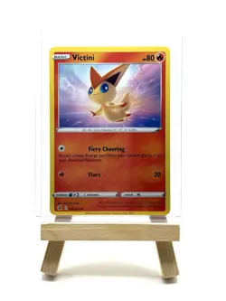 Pokemon TCG Victini 036/264 Uncommon English Sword & Shield Fusion Strike NM/M - Image 1