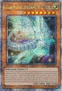 Yugioh! Galaxy-Eyes Afterglow Dragon - RA01-EN017 - Quarter Century Secret Rare - Image 1