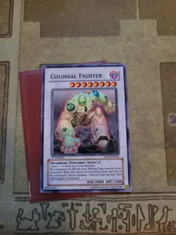 YUGIOH COLOSSAL FIGHTER 5DS1-EN043 SUPER 1ST ED NM/VLP - Image 2