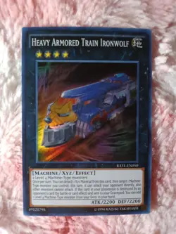 Heavy Armored Train Ironwolf Yu-Gi-Oh! Raging Tempest #RATE-EN050 - Image 1