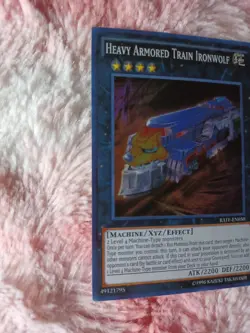 Heavy Armored Train Ironwolf Yu-Gi-Oh! Raging Tempest #RATE-EN050 - Image 2