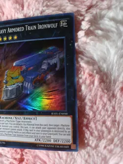 Heavy Armored Train Ironwolf Yu-Gi-Oh! Raging Tempest #RATE-EN050 - Image 3