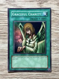 Konami Graceful Charity SDP-040 Super Rare Holo Spell-Normal Eng Unlimited - Image 1