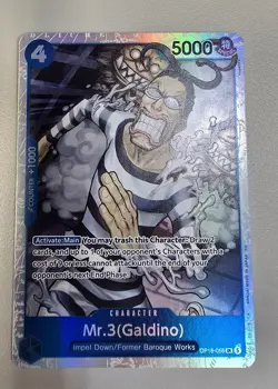 Mr.3 (Galdino) OP16-056 SR | The Time of Battle | One Piece TCG | EN - Image 1