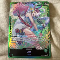 One Piece Card Game UTA ST11-001 LEADER (ST-16) Red Back!! - Image 1