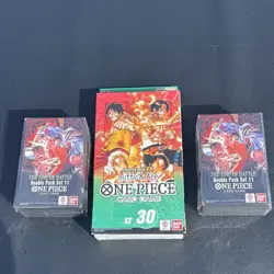 One Piece: Luffy & Ace (ST-30) Starter Deck EX + Double Pack Set 11 x 2 BUNDLE - Image 1
