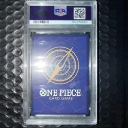 2025 One Piece OP11 EN #018 Honestly Impact Alternate Art PSA 10 GEM MINT - Image 2