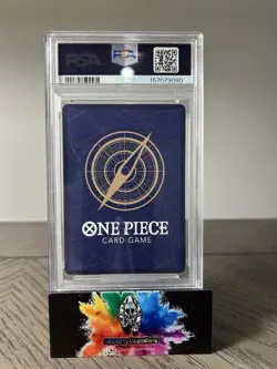2025 ONE PIECE OP10-ROYAL BLOOD ALTERNATE ART #019 DIVINE DEPARTURE PSA 10 - Image 2