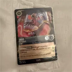 Disney Lorcana TCG Iago-Out of Reach D23 Expo Character Card Standard Size - Image 1
