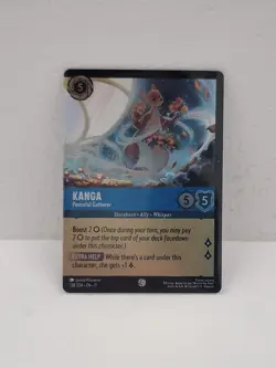 Disney Lorcana Kanga Foil 138/204 Miscut - Image 1