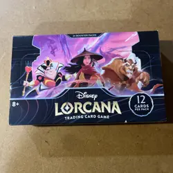 Disney Lorcana TCG Rise of the Floodborn Booster Box SEALED 120623MPG1 New - Image 1