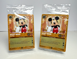 2 Disney Lorcana Mickey Mouse True Friend PUZZLE PROMO 36/P2 SEALED Glimmer Foil - Image 1