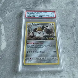 Pokemon Melmetal 2019 Sun & Moon # 129/214 2019 Card PSA 9 - Pokemon TCG - Image 1