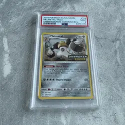 Pokemon Melmetal 2019 Sun & Moon # 129/214 2019 Card PSA 9 - Pokemon TCG - Image 2