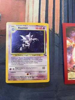 Haunter Holo Rare Pokemon Card Fossil 6/62 026🔥HP MP🔥 - Image 1