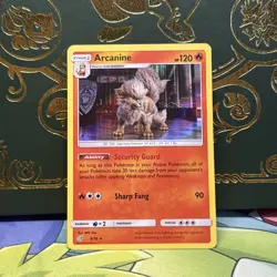 Arcanine 6/18 - Pokemon Detective Pikachu Card - NM - Image 1