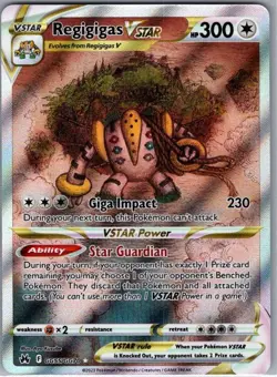 Regigigas VSTAR GG55/GG70 Crown Zenith: Galarian Gallery - Pokemon Card - NM - Image 1