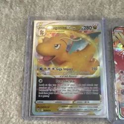 Pokemon TCG 6-Card Holo Promo Lot: Dragonite VSTAR, Ho-Oh GX, Espeon V - Image 2
