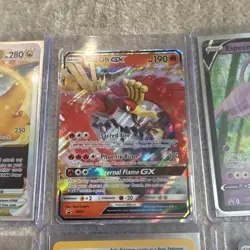 Pokemon TCG 6-Card Holo Promo Lot: Dragonite VSTAR, Ho-Oh GX, Espeon V - Image 3