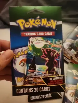 Pokemon TCG Umbreon VMAX Exclusive Card 5 Pack Lot - Image 2