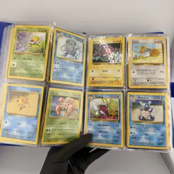 Vintage Pokemon Card Binder Collection Job Lot WOTC Gym Heroes Base Fossil Topps - Image 3