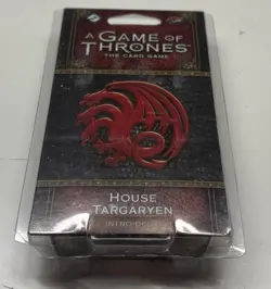 A Game of Thrones the Card Game: House Targaryen Intro Deck NEW SEALED - Image 1