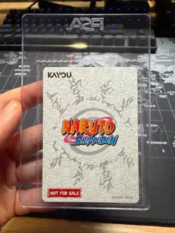 PSA Kayou Exclusive NARUTO Uzumaki PROMO CARD IN HAND December NEW! - Image 2