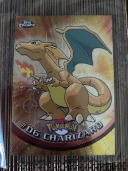 Topps Chrome Charizard #06 Series 1 Pokemon TCG Card - Image 1
