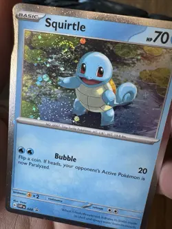 Squirtle - 048 (Cosmos Holo) 048 Sv: Scarlet & Violet Promo Cards Holo SWIRL! - Image 2