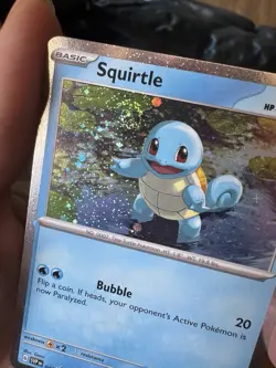 Squirtle - 048 (Cosmos Holo) 048 Sv: Scarlet & Violet Promo Cards Holo SWIRL! - Image 3