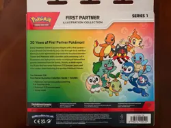Pokemon TCG First Partner Illustration Collection Series 1 Box w/ 3 Promo Cards - Image 2