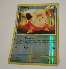 Pokemon Card 2011 Call of Legends - Clefairy 54/95 Reverse Holo Mp - Image 1
