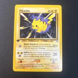 Pikachu #70/111 1st Edition 2000 Pokemon Neo Genesis NM/MT - Image 1