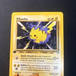 Pikachu #70/111 1st Edition 2000 Pokemon Neo Genesis NM/MT - Image 4