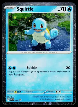 Squirtle 048 SV: Scarlet & Violet Promo Cards Holo #1 - Image 1