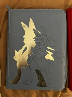 Ultra Pro 9-Pocket Pokemon Elite Lucario Zippered 360 Card Binder Storage Pages - Image 4