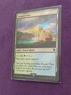Tangled Islet Surge Foil - FIC 0434 NM - MTG Magic - Image 2