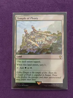 Temple of Plenty Surge Foil - FIC 0437 NM - MTG Magic - Image 1