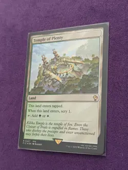 Temple of Plenty Surge Foil - FIC 0437 NM - MTG Magic - Image 2