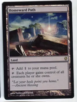 1x Homeward Path NM - Commander 2013 MTG - Image 1
