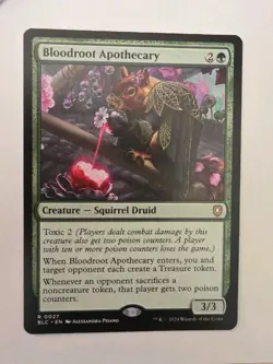 Bloodroot Apothecary #27 (NM) Bloomburrow BLC Magic MTG - Image 1
