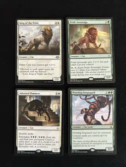 Magic The Gathering Cats For Commander Regular NM - LP set 4 - Image 1