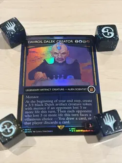 MTG Doctor Who - Davros Dalek Creator - Foil Showcase Mythic - Image 1